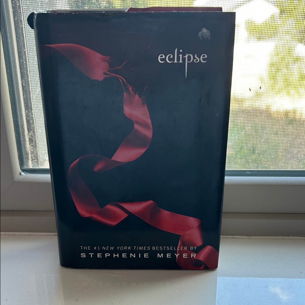 Eclipse Hardcover Book with Red Ribbon Design